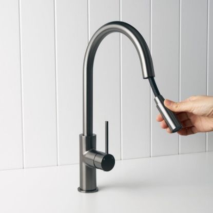 Pullout Kitchen Mixer Gunmetal