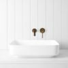 Above Counter Rectangle Basin Matte White