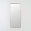 Rectangular Full Length Mirror Antique Brass