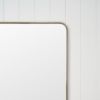 Rectangular Full Length Mirror Antique Brass