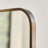 Rectangular Full Length Mirror Antique Brass