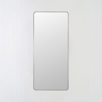 Rectangular Full Length Mirror Stainless Steel