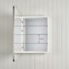 Rectangular Mirror Cabinet Stainless Steel