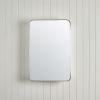 Rectangular Mirror Cabinet Stainless Steel