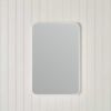 Rectangular Mirror Matte White