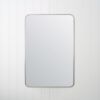 Rectangular Mirror Warm Brushed Nickel