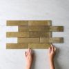 Richmond Gloss Subway Olive Tile