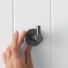 Robe Hook Gunmetal