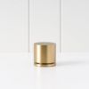 Round Benchtop Progressive Mixer Brushed Brass