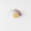 Round Benchtop Progressive Mixer Brushed Brass