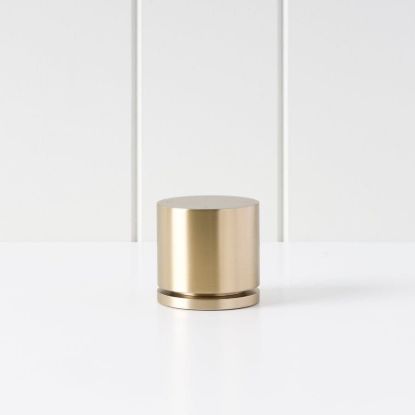 Round Benchtop Progressive Mixer Warm Brushed Nickel