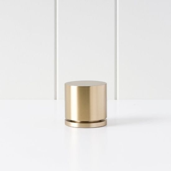 Round Benchtop Progressive Mixer Warm Brushed Nickel