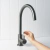 Round Kitchen Mixer Gunmetal