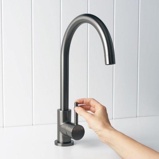 Round Kitchen Mixer Gunmetal