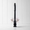 Round Kitchen Mixer Matte Black