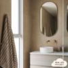 Above Counter Round Basin Matte White