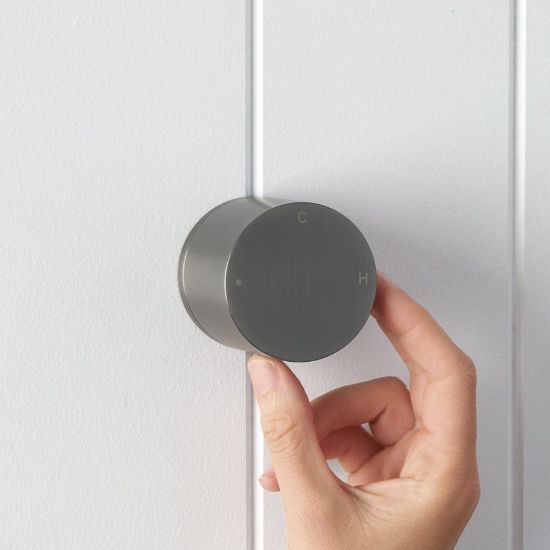 Round Wall Progressive Mixer Gunmetal