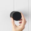 Round Wall Progressive Mixer Matte Black