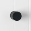 Round Wall Progressive Mixer Matte Black