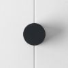 Round Wall Progressive Mixer Matte Black