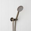 Round Shower Hose + Sprayer Antique Brass