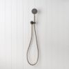 Round Shower Hose + Sprayer Antique Brass