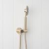 Round Shower Hose + Sprayer Warm Brushed Nickel