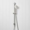 Round Hand Shower + Adjustable Rail Stainless Steel