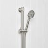 Round Hand Shower + Adjustable Rail Stainless Steel