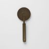 Round Shower Sprayer Head Antique Brass