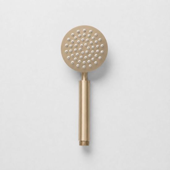 Round Shower Sprayer Head Warm Brushed Nickel