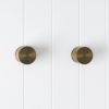 Round Taps Antique Brass
