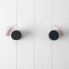 Round Taps Matte Black