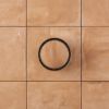 Round Tile Insert Floor Waste Antique Brass
