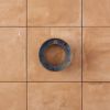 Round Tile Insert Floor Waste Antique Brass