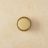 Round Tile Insert Floor Waste Brushed Brass