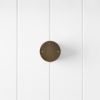 Round Wall Progressive Mixer Antique Brass