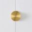 Round Wall Progressive Mixer Brushed Brass
