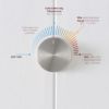 Round Wall Progressive Mixer Stainless Steel