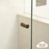 Shower Door Handle Antique Brass