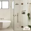 Shower Door Handle Antique Brass