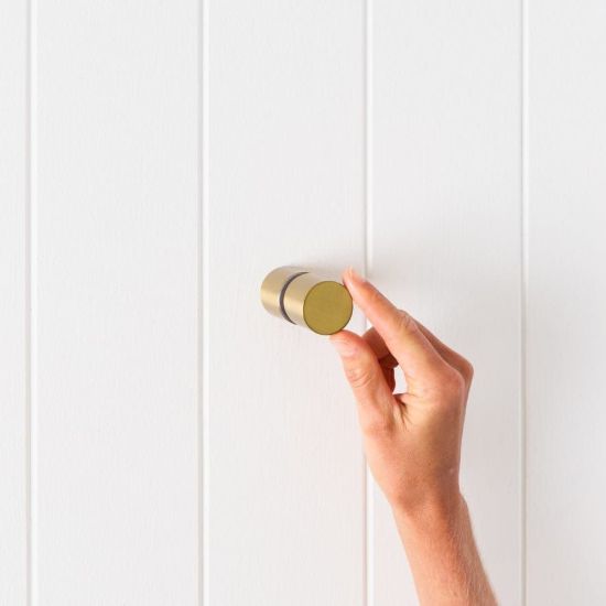Shower Door Handle Brushed Brass