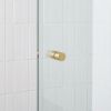 Shower Door Handle Brushed Brass
