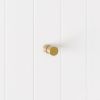 Shower Door Handle Brushed Brass