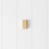 Shower Glass Clamp Brushed Brass