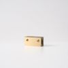 Shower Glass Clamp Brushed Brass