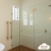 Shower Glass Clamp Warm Brushed Nickel