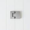 Shower Hinge Glass to Glass Stainless Steel