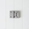 Shower Hinge Glass to Glass Stainless Steel
