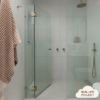 Shower Hinge Glass to Glass Warm Brushed Nickel